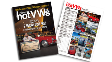 Hot VWs Magazine April 2024 Cover Page!