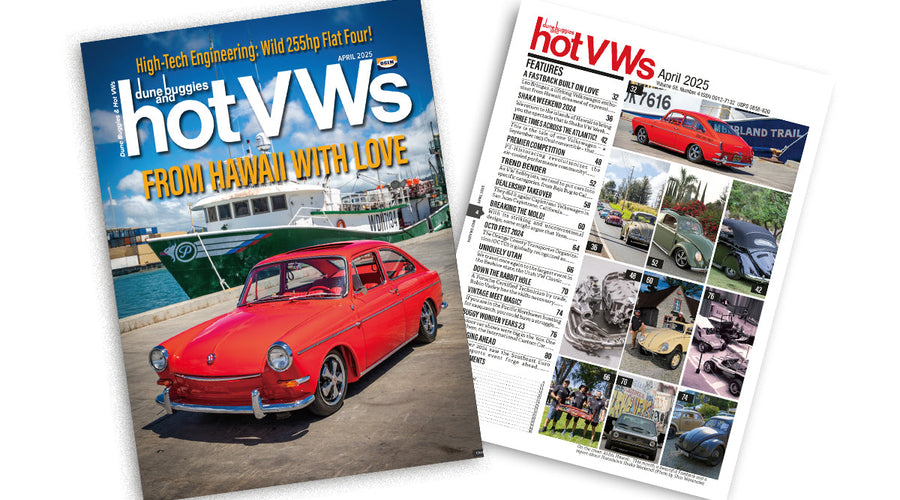 Hot VWs Magazine APRIL 2025 Edition Cover is OUT NOW!