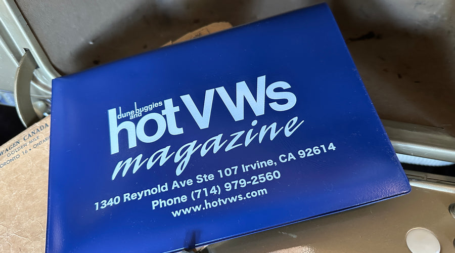 HOT VWS CAR REGISTRATION AND INSURANCE HOLDER