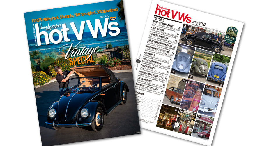 HOT VWS MAGAZINE JULY 2025 VINTAGE SPECIAL EDITION IS OUT NOW!