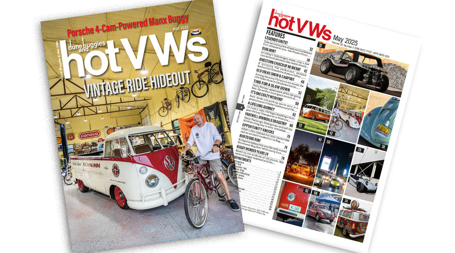 HOT VWS MAGAZINE MAY 2025 EDITION COVER IS OUT NOW!