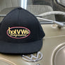 Official hot VWs logo embroidered Flat Bill FLEXFIT 210® Premium Fitted Cap