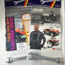 Hot VWs -Bruce Meyers wrench with Dune Buggies & Hot VWS sticker and Meyers Manx sticker.