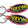 HotVWs 3D Logo Rubber Keychain