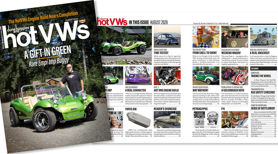 HOT VWS MAGAZINE AUGUST 2026 IS OUT NOW!