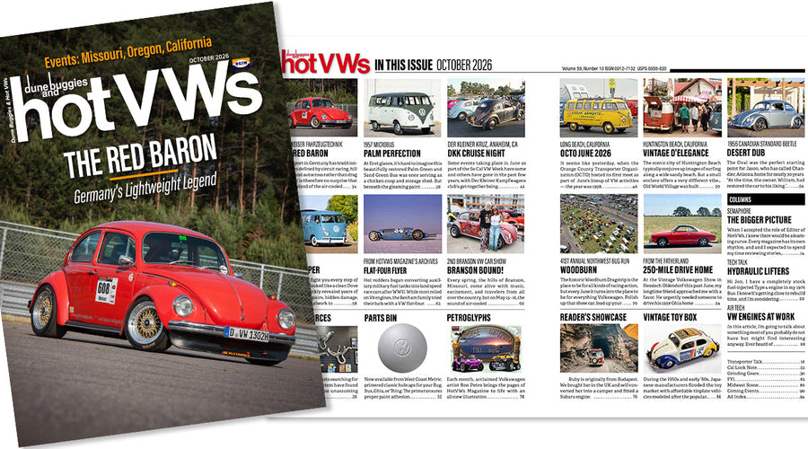 HOT VWS MAGAZINE OCTOBER 2026 IS OUT NOW!