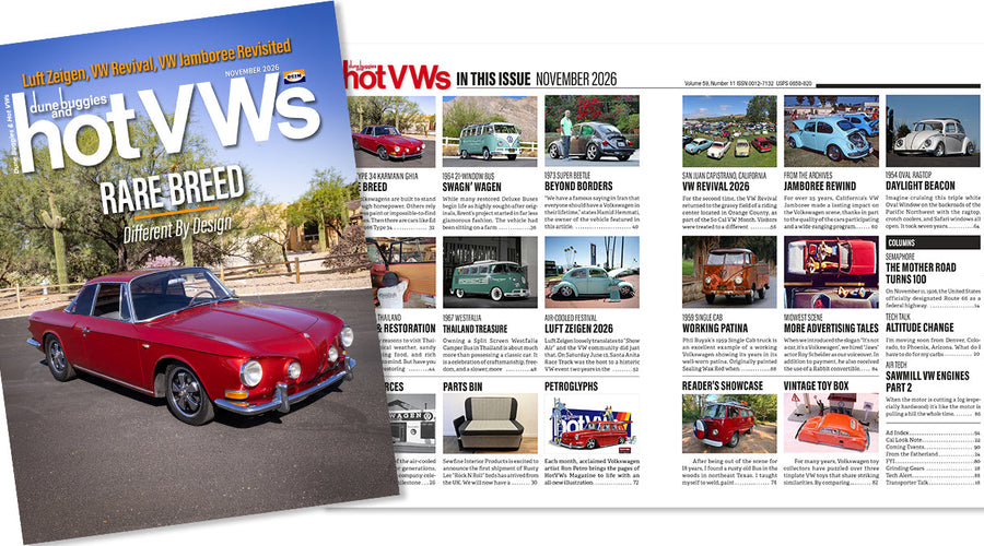 HOT VWS MAGAZINE NOVEMBER 2026 IS OUT NOW!