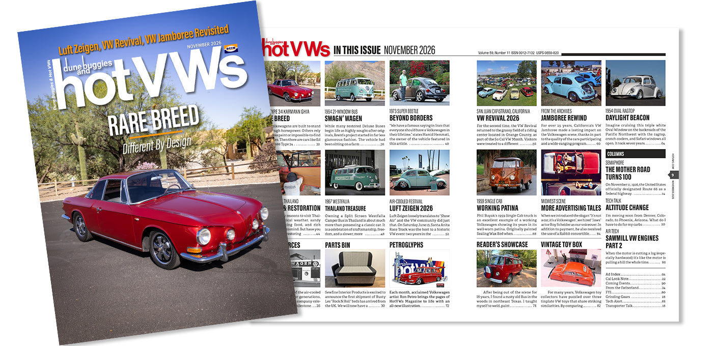 Hot VWs Magazine - Latest Issue – NOVEMBER 2026 Edition