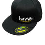 Black cap with 'hotVWs magazine' logo on a black background