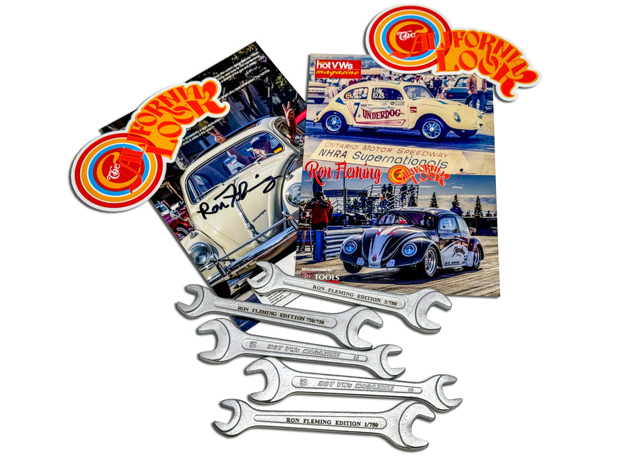 Ron Fleming Edition Hot VWs double open-ended wrench with California Look Decal