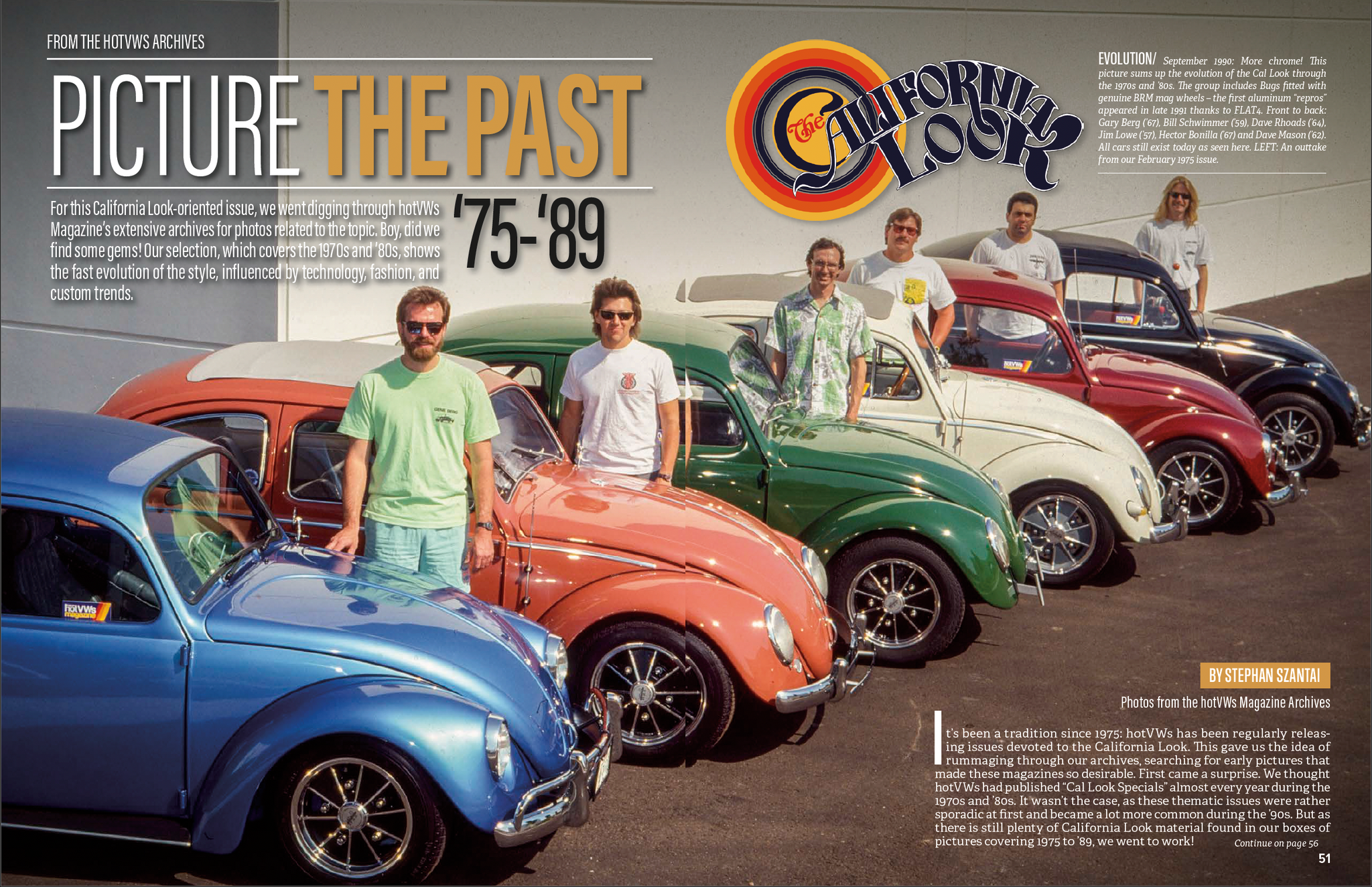 Cal Look Magazine The California Look – 50 Years Special Edition Book – Hot VWs Magazine