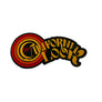 Logo with 'The California Look' text and circular design on a black background