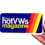 Official Hot VWs Metal Mini Display License Plate
